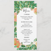 Schöne Blume Karte für Aquarellbilder (Vorne/Hinten)