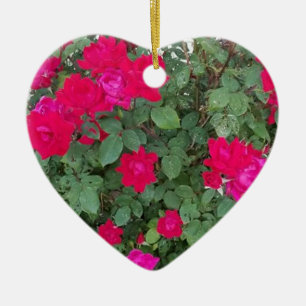 Schöne Blume Keramik Ornament