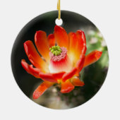 Schöne Blume Keramik Ornament (Hinten)