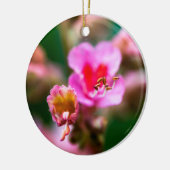 Schöne Blume Keramik Ornament (Links)