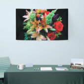Schöne Blume Kissen Banner (Messeveranstaltung)