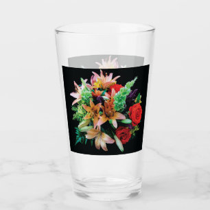 Schöne Blume Kissen Glas