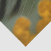 Schöne Blume Kitten, türkisfarbene Augen Seidenpapier (Ausschnitt)