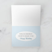 Schöne Blume Lebhafte Geburtstagskarte Karte (Innenseite)