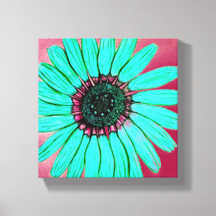 Schöne Blume Leinwand