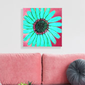 Schöne Blume Leinwand (Insitu (Wohnzimmer))