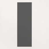 Schöne Blume Lotus Grau Yogamatte (Rückseite)