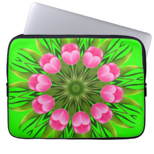 Schöne Blume Mandala Design-79358 Laptopschutzhülle
