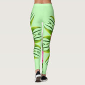 Schöne Blume Mandala Design-79358 Leggings (Rückseite)