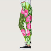 Schöne Blume Mandala Design-79358 Leggings (Links)