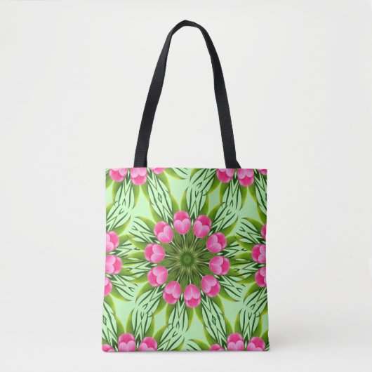 Schöne Blume Mandala Design-79358 Tasche (Vorderseite)