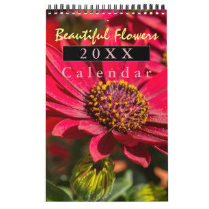 Schöne Blume mit Bibelzitaten für jeden Monat Kalender