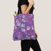 Schöne Blume mit Ölgemälde und Zweige Tiny Fl Tasche (Von Nahem)