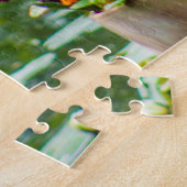 Schöne Blume mit Wasser, Niederlande Puzzle (Seite)