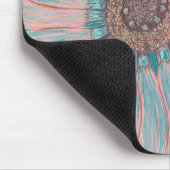 Schöne Blume Mousepad (Ecke)