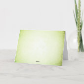 Schöne Blume Muttertagskarte Dankeskarte (Rückseite)