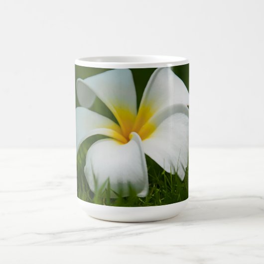 Schöne Blume Nah-up - Tasse (Mittel)