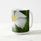 Schöne Blume Nah-up - Tasse (VorderseiteRechts)