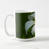 Schöne Blume Nah-up - Tasse (Links)