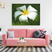 Schöne Blume Nah-up - überzogene Canvas Leinwanddruck (Insitu (Wohnzimmer))