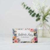 Schöne Blume | Natur Visitenkarte (Stehend Vorderseite)