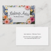 Schöne Blume | Natur Visitenkarte (Vorne/Hinten)