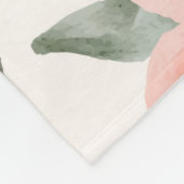 Schöne Blume Niedlich Fleecedecke (Ecke)