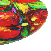 "Schöne Blume" Niedliche Kunst. Jetzt kaufen Schneidebrett (Ecke)