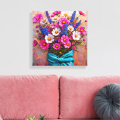 Schöne Blume noch leben Leinwanddruck (Insitu (Wohnzimmer))