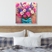 Schöne Blume noch leben Leinwanddruck (Insitu (Schlafzimmer))
