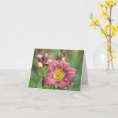 Schöne Blume Notecard Karte (Gelbe Blume)