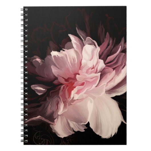 Schöne Blume Notizblock (Vorderseite)