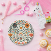 schöne Blume Pappteller (Party)