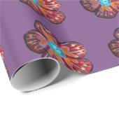Schöne Blume Pat Wrapping Paper, 30 in x 2 ft Geschenkpapier (Rolleneckpunkt)