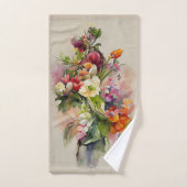 Schöne Blume Paul De Longpre Look Badhandtuch Set (Handtuch)