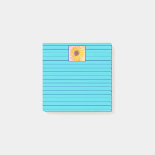 Schöne Blume Post-it Klebezettel