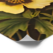 Schöne Blume Poster (Ecke)