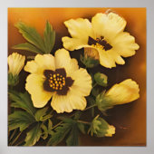 Schöne Blume Poster (Vorne)