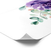 Schöne Blume Poster (Ecke)