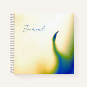 Schöne Blume Print Spiral Notebook Notizblock