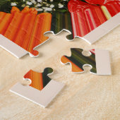 Schöne Blume Puzzle (Seite)