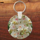 Schöne Blume Schlüsselkette Schlüsselanhänger (Vorderseite)