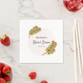 Schöne Blume Serviette (Beispiel)