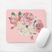 Schöne Blume Sketch Mouse Mat Mousepad (Mit Mouse)