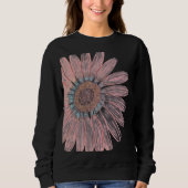 Schöne Blume Sweatshirt (Vorderseite)
