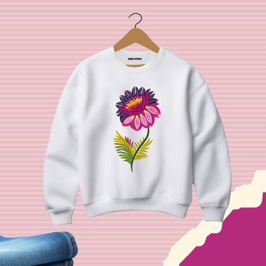 Schöne Blume Sweatshirt