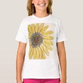 Schöne Blume T-Shirt (Vorderseite)