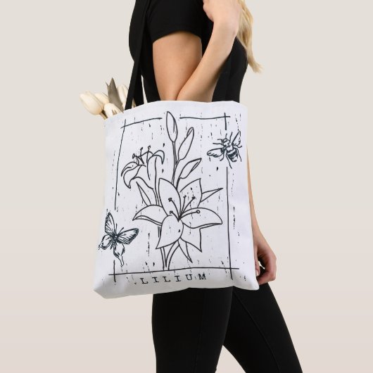 Schöne Blume Tasche (Von Nahem)