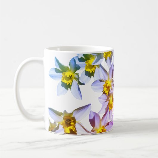 Schöne Blume Tasse (Links)