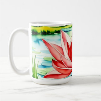 Schöne Blume Tasse